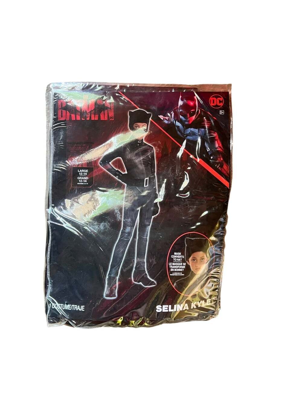 DC The Batman Selina Kyle Girls Costume Size Large 12-14